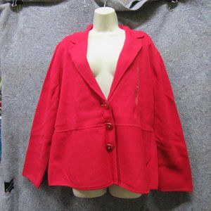 Red Jones New York Blazer